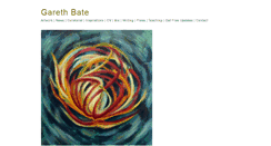 Desktop Screenshot of garethbate.com